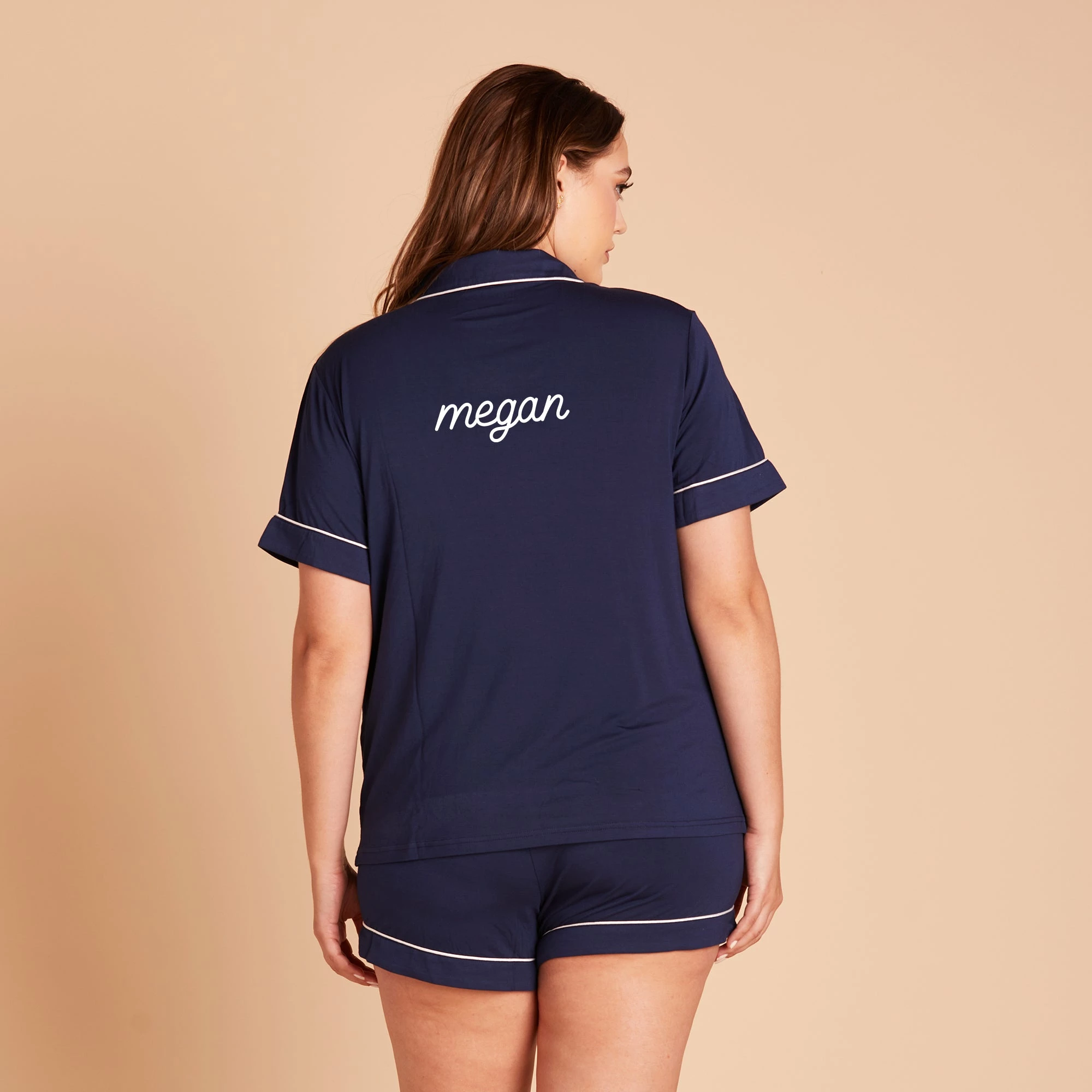 Jonny Pajama Set - Navy 10 Jonny Pajama Set - Navy - Image 10