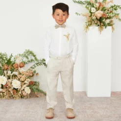 Harry Bow Tie - Neutral Champagne -US Skirt Sales 2024 Neutral Champagne harry bow tie 01 1