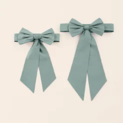 Liz Flower Girl Sash - Sea Glass -US Skirt Sales 2024 Sea glass liz flower girl sash 02