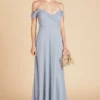 Spence Convertible Dress - Dusty Blue