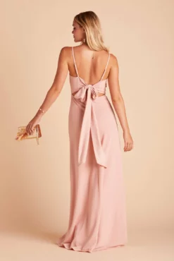 Benny Crepe Dress - Dusty Rose -US Skirt Sales 2024 a2f01733bc0cb185231102a7d68b38ea