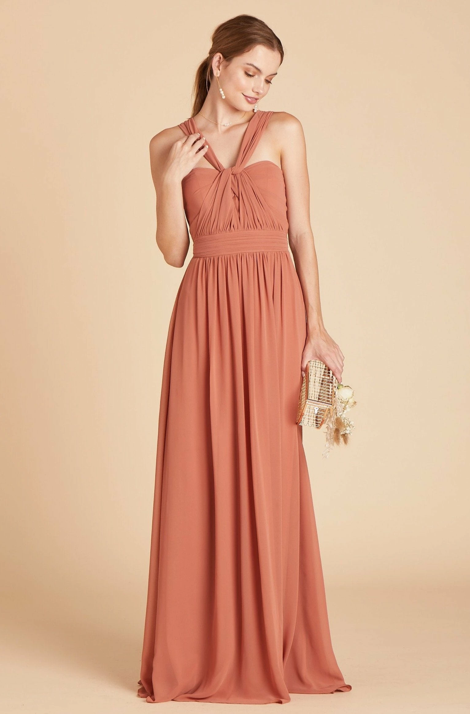 Grace Convertible Dress - Terracotta 10 Grace Convertible Dress - Terracotta - Image 10