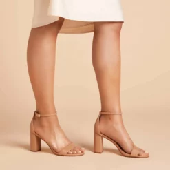 Mary High Chunky Heel - Nude Latte -US Skirt Sales 2024 a4ce275aa8d0391090add10d1873357b