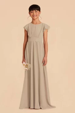 Celine Junior Dress - Almond