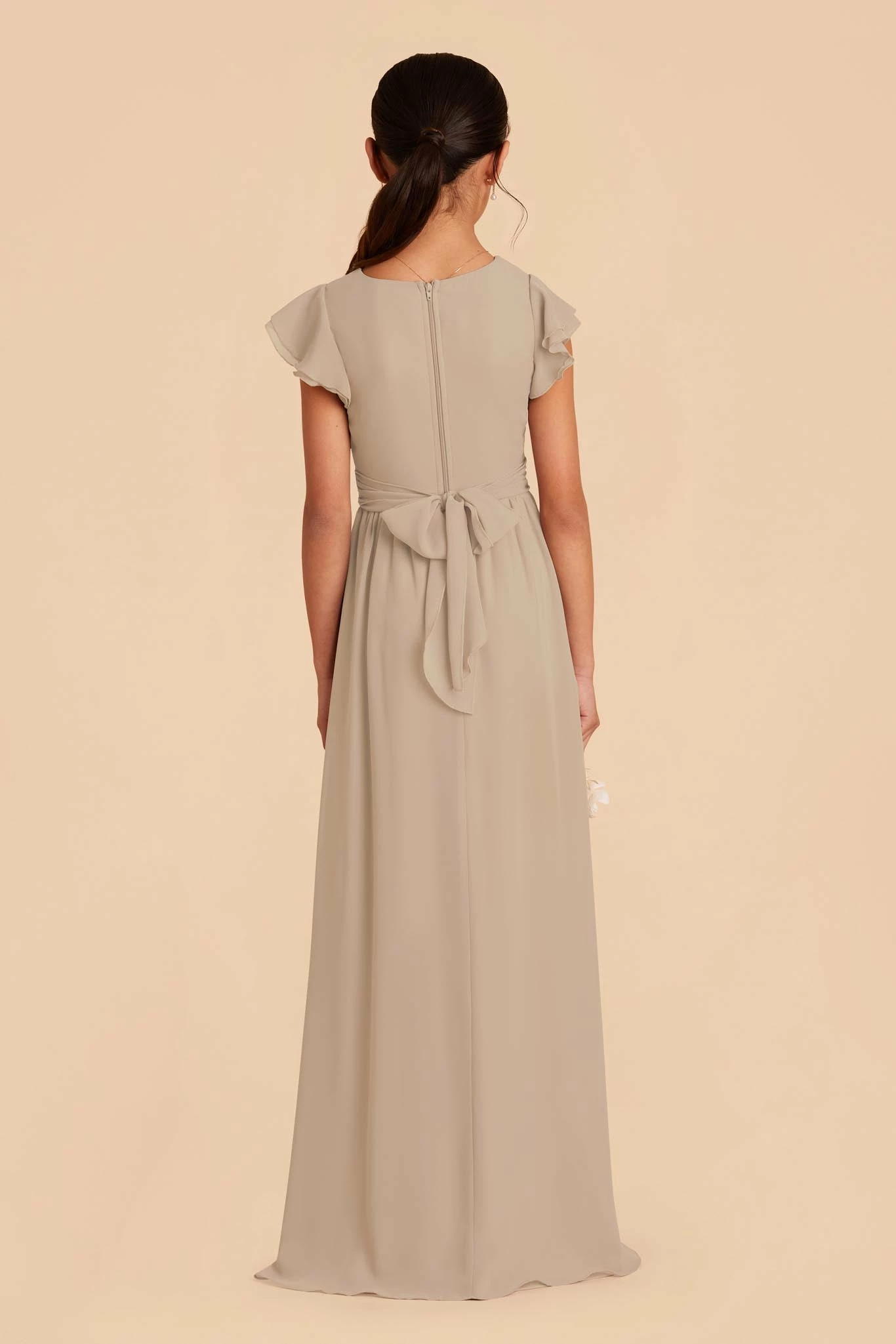 Celine Junior Dress - Almond 2 Celine Junior Dress - Almond - Image 2