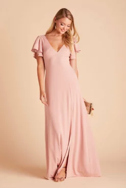 Hannah Crepe Dress - Dusty Rose -US Skirt Sales 2024 b946ef13f0ed4674b8e21f67dc0ad54f