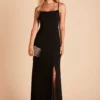 Ash Crepe Dress - Black