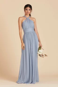 Kiko Dress - Dusty Blue -US Skirt Sales 2024 bb4d9ab183de30a0829a80568a218561