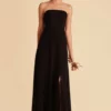 Chris Convertible Chiffon Dress - Black