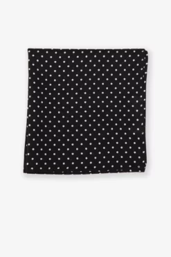 Didi Pocket Square - Black Dot