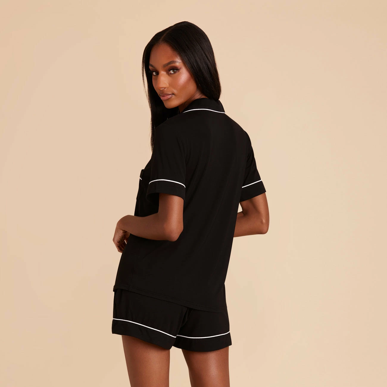 Jonny Pajama Set - Black - Image 9