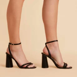 Julia Chunky Heel - Black 8 Julia Chunky Heel - Black -US Skirt Sales 2024 black julia chunky heel bridesmaid shoes 04