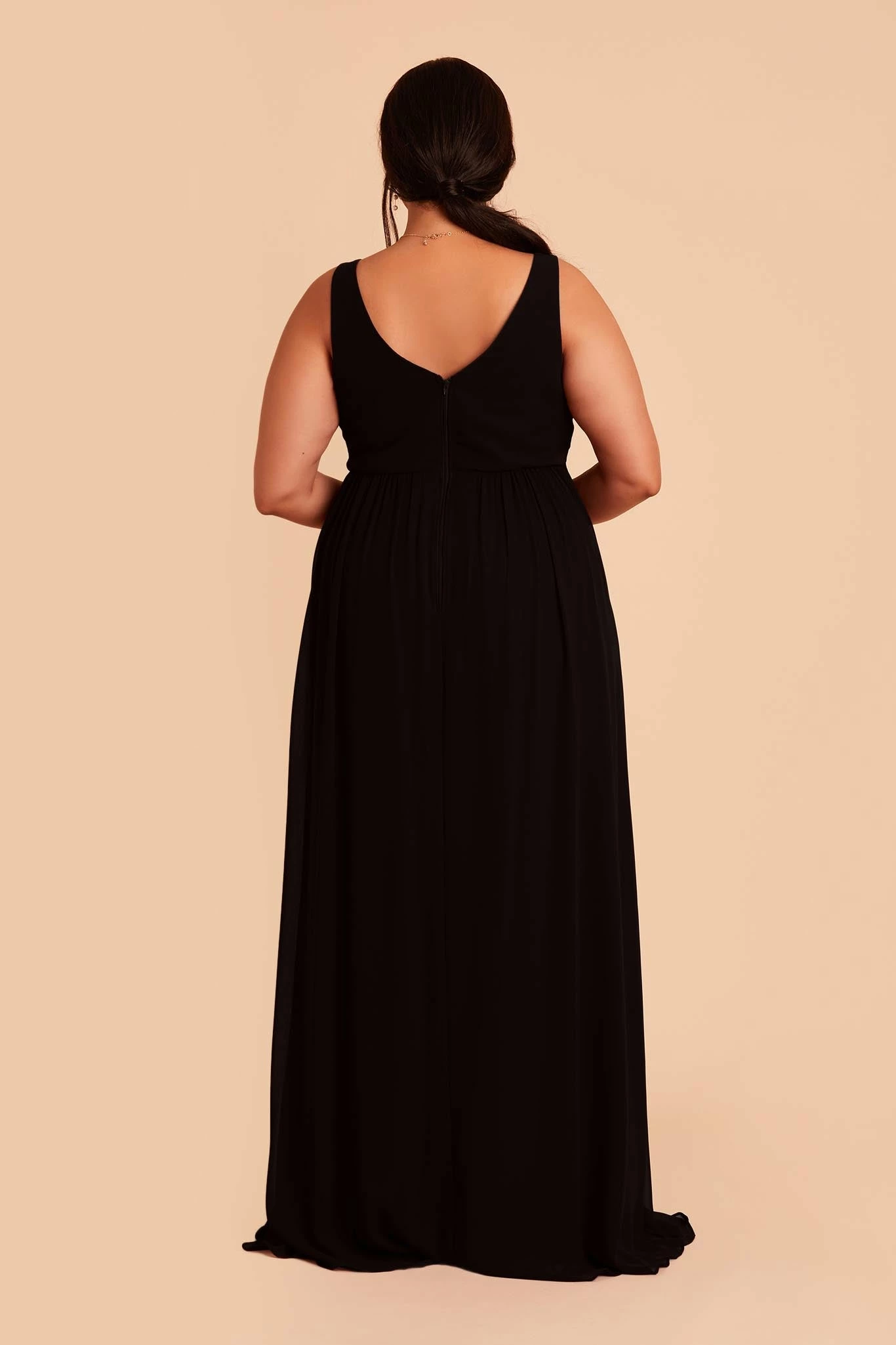 Laurie Empire Dress - Black - Image 9