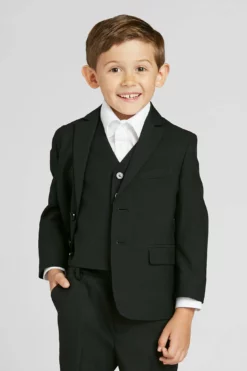 Classic Black Kids Suit By SuitShop