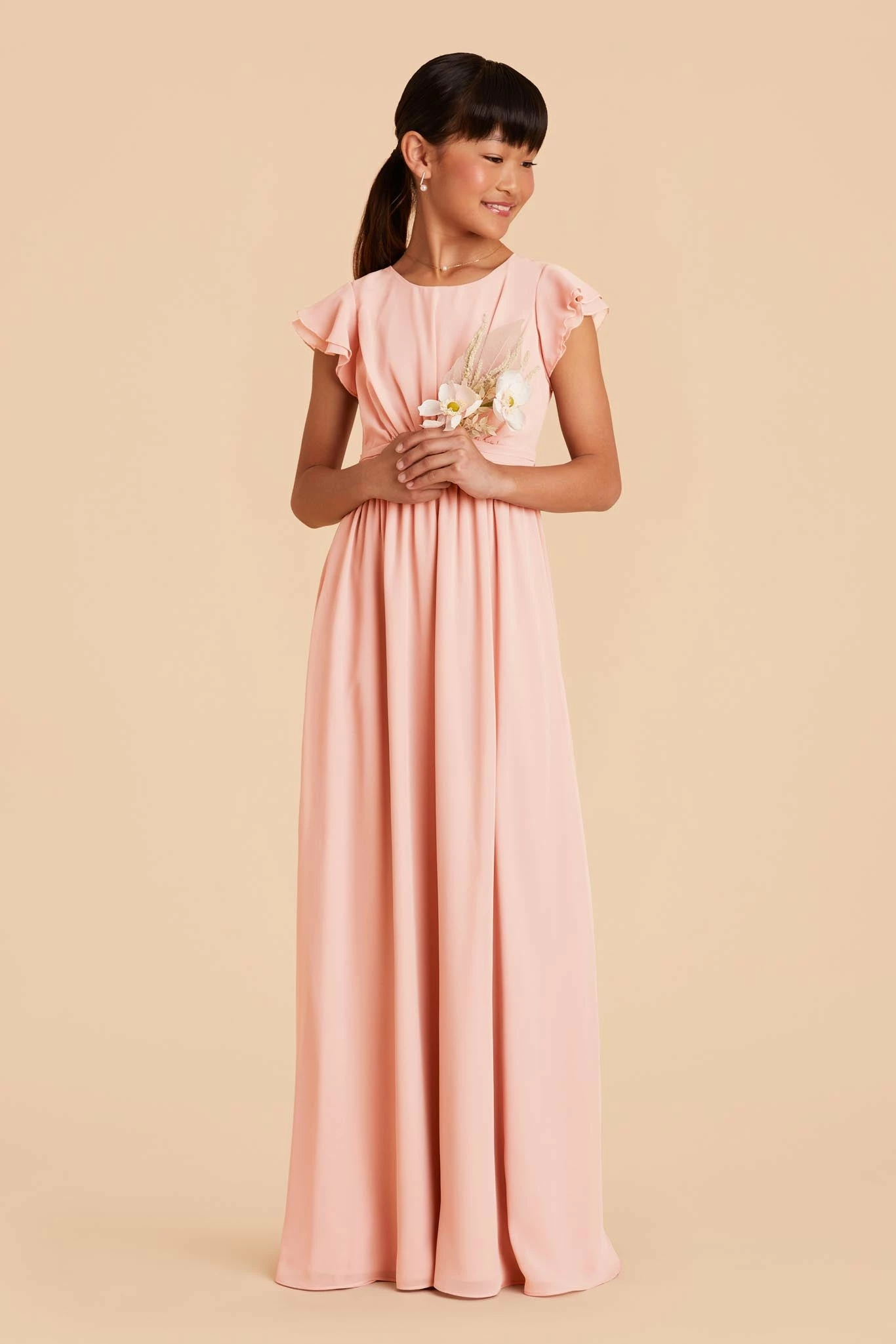 Celine Junior Dress - Blush Pink 4 Celine Junior Dress - Blush Pink - Image 4