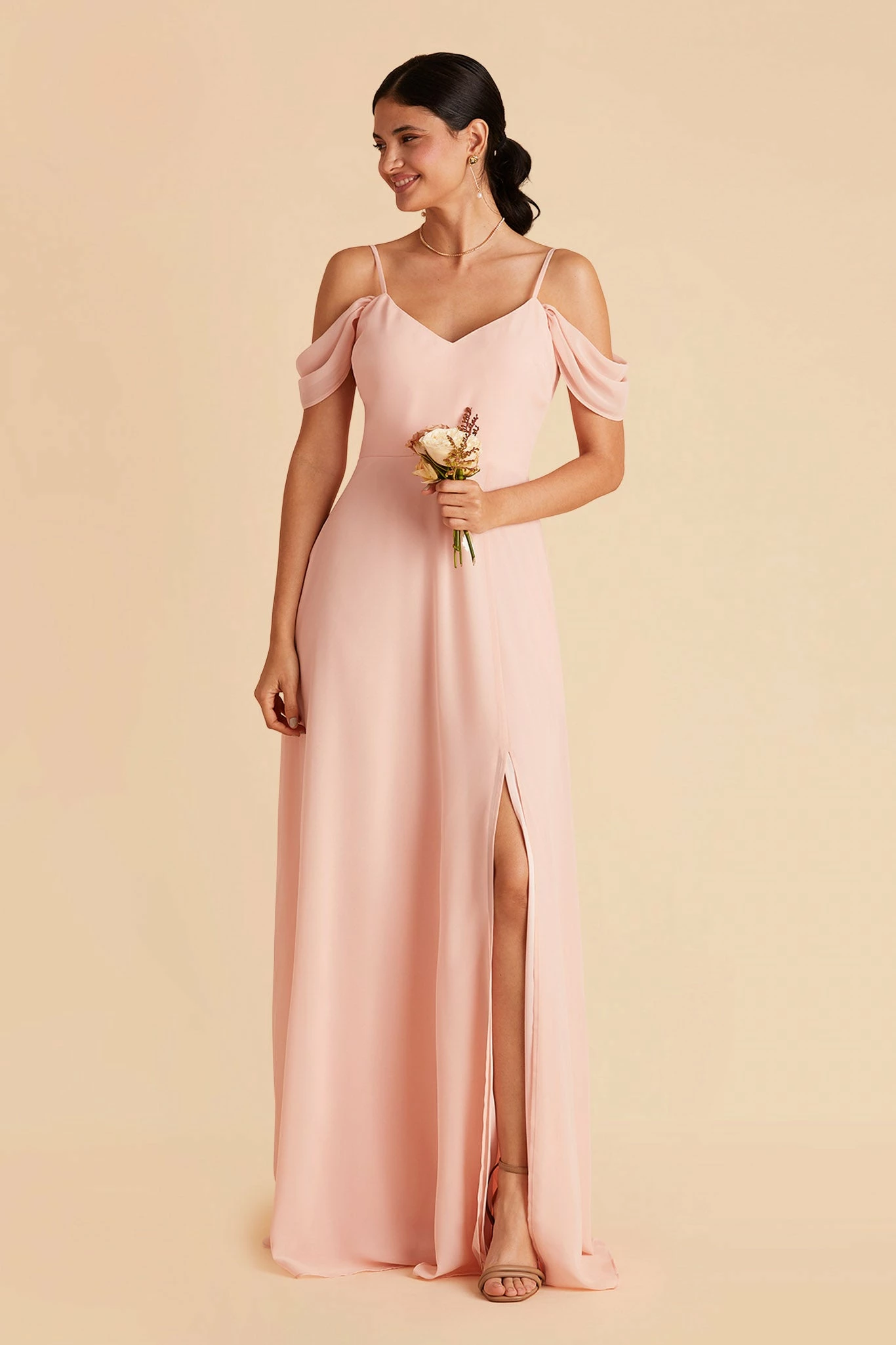 Devin Convertible Dress - Blush Pink 5 Devin Convertible Dress - Blush Pink - Image 5