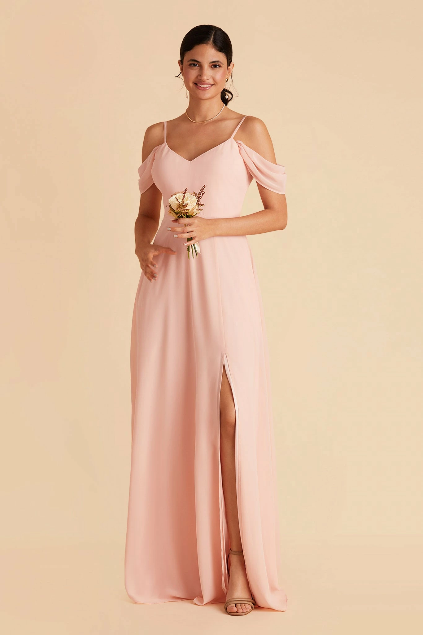 Devin Convertible Dress - Blush Pink 1 Devin Convertible Dress - Blush Pink