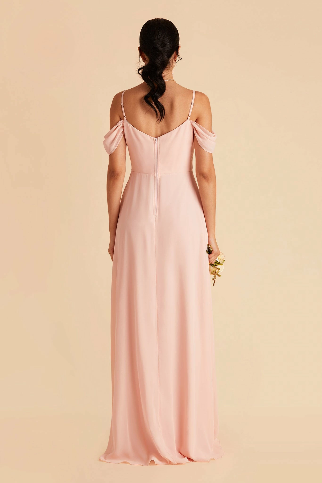 Devin Convertible Dress - Blush Pink 14 Devin Convertible Dress - Blush Pink - Image 14