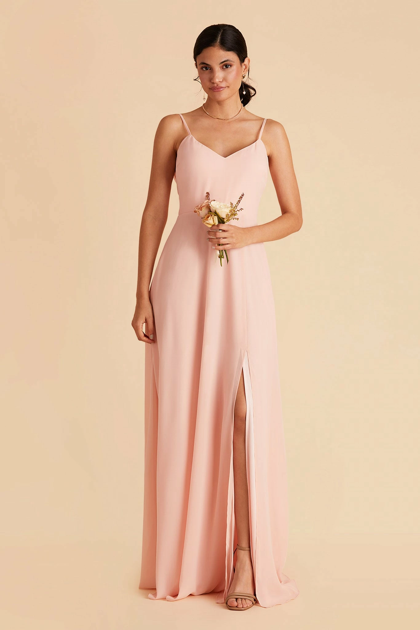 Devin Convertible Dress - Blush Pink 8 Devin Convertible Dress - Blush Pink - Image 8