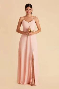 Devin Convertible Dress - Blush Pink 29 Devin Convertible Dress - Blush Pink -US Skirt Sales 2024 blush pink devin convertible slit bridesmaid dress 09