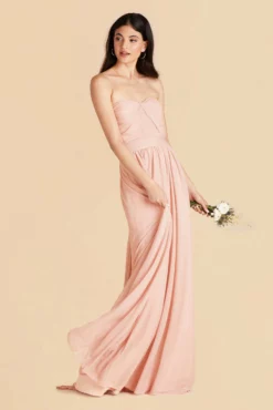 Grace Convertible Dress - Blush Pink -US Skirt Sales 2024 blush pink grace convertible bridesmaid dress 03