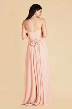 Grace Convertible Dress - Blush Pink -US Skirt Sales 2024 blush pink grace convertible bridesmaid dress 04