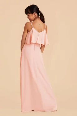 Janie Convertible Junior Dress - Blush Pink -US Skirt Sales 2024 blush pink janie convertible junior bridesmaid dress 03
