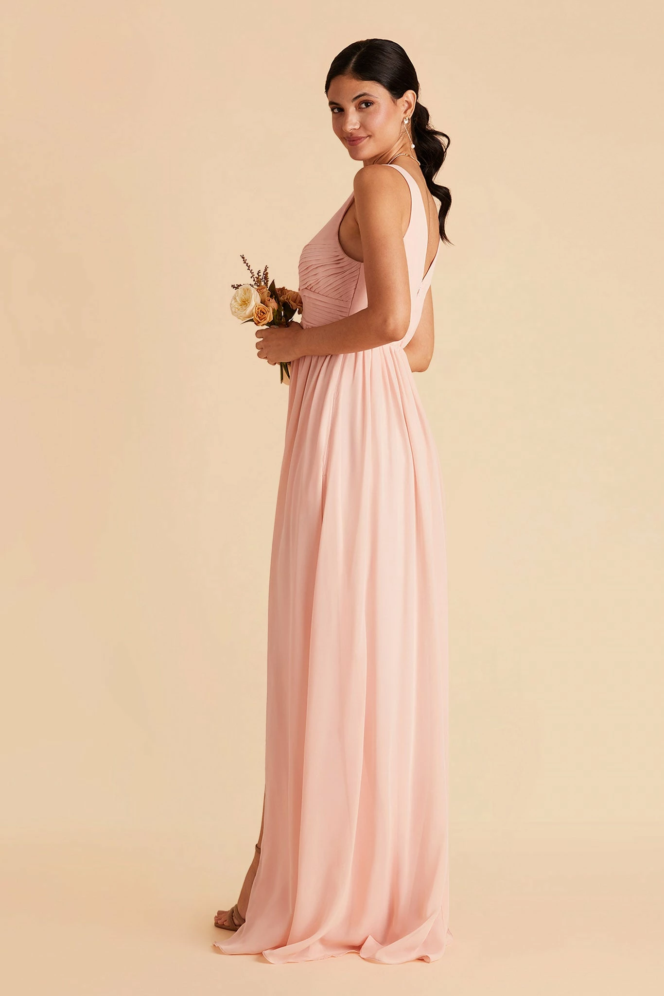 Laurie Empire Dress - Blush Pink 5 Laurie Empire Dress - Blush Pink - Image 5