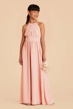 Sienna Junior Dress - Blush Pink