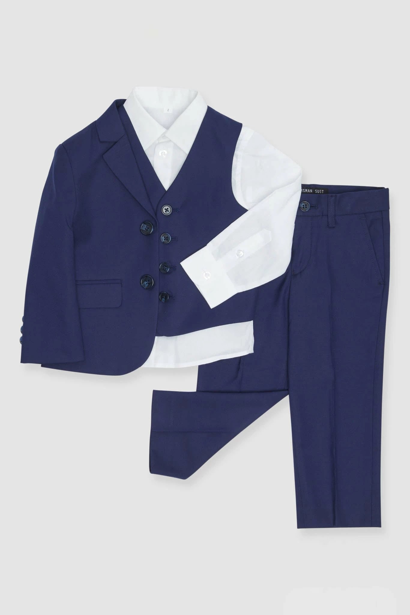 Brilliant Blue Kids Suit By SuitShop 2 Brilliant Blue Kids Suit By SuitShop - Image 2