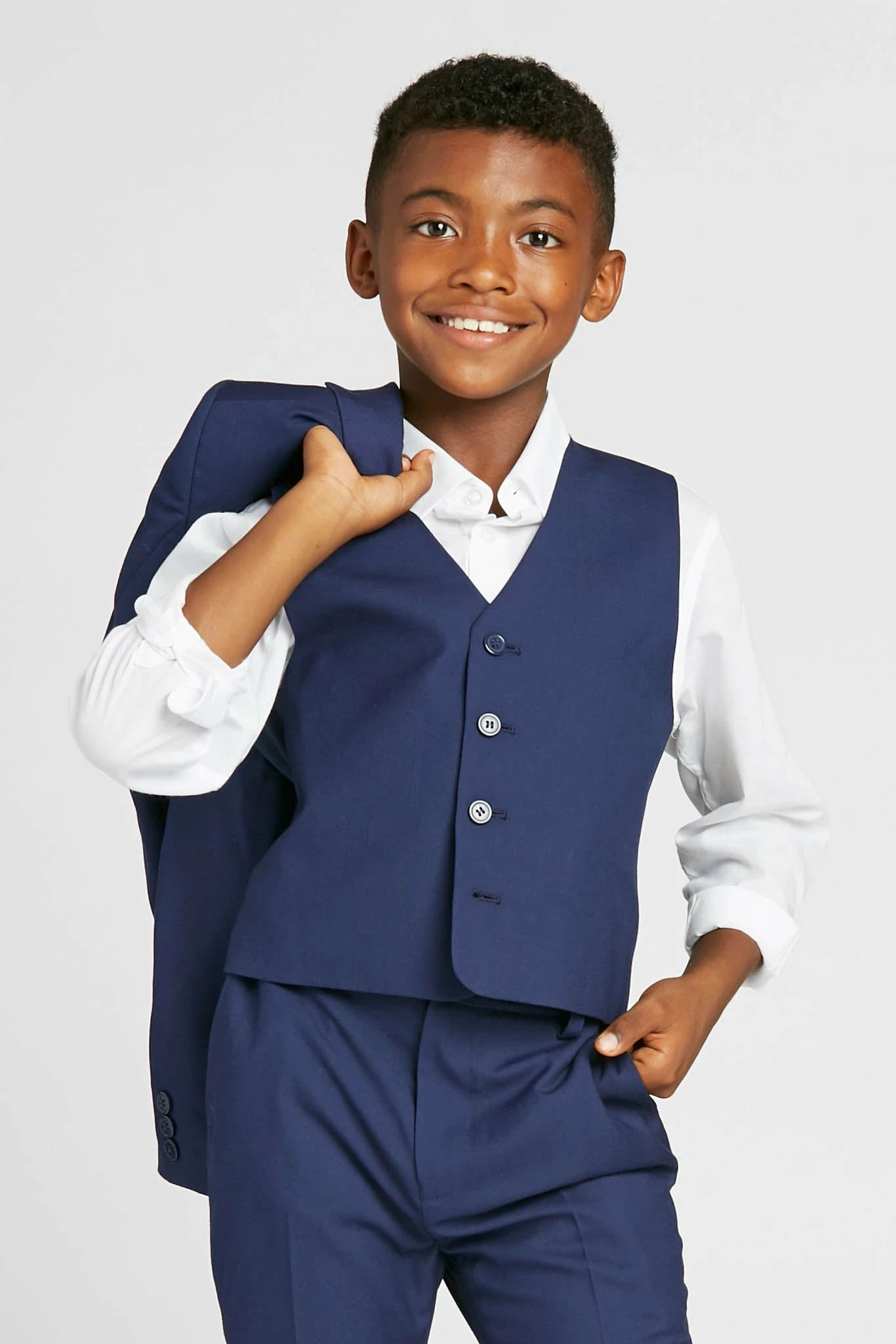 Brilliant Blue Kids Suit By SuitShop 1 Brilliant Blue Kids Suit By SuitShop