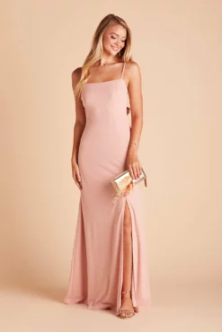 Benny Crepe Dress - Dusty Rose -US Skirt Sales 2024 c49cd098664e309756bbe3ce894760aa