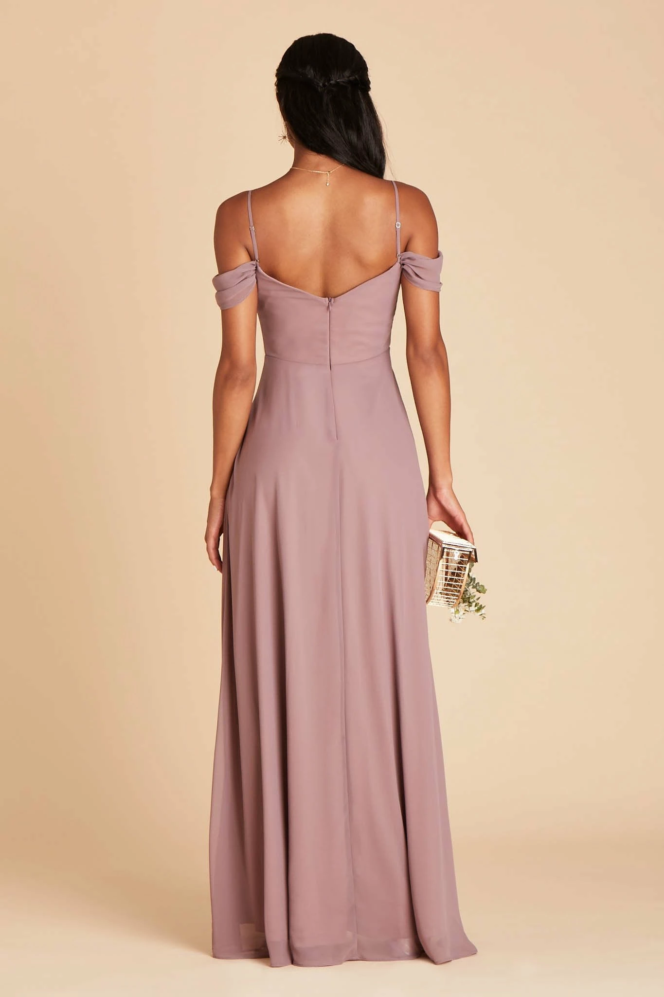 Devin Convertible Dress - Dark Mauve 17 Devin Convertible Dress - Dark Mauve - Image 17