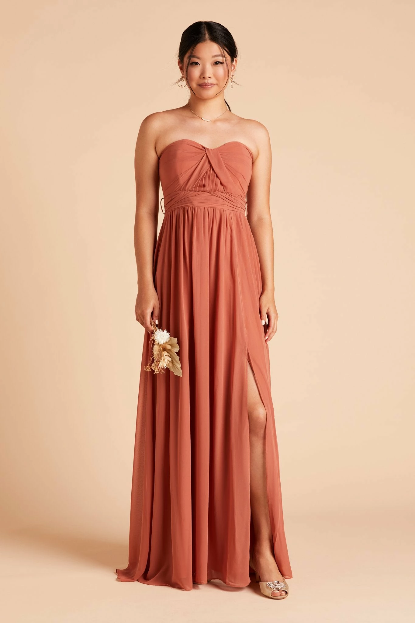 Grace Convertible Dress - Terracotta 7 Grace Convertible Dress - Terracotta - Image 7