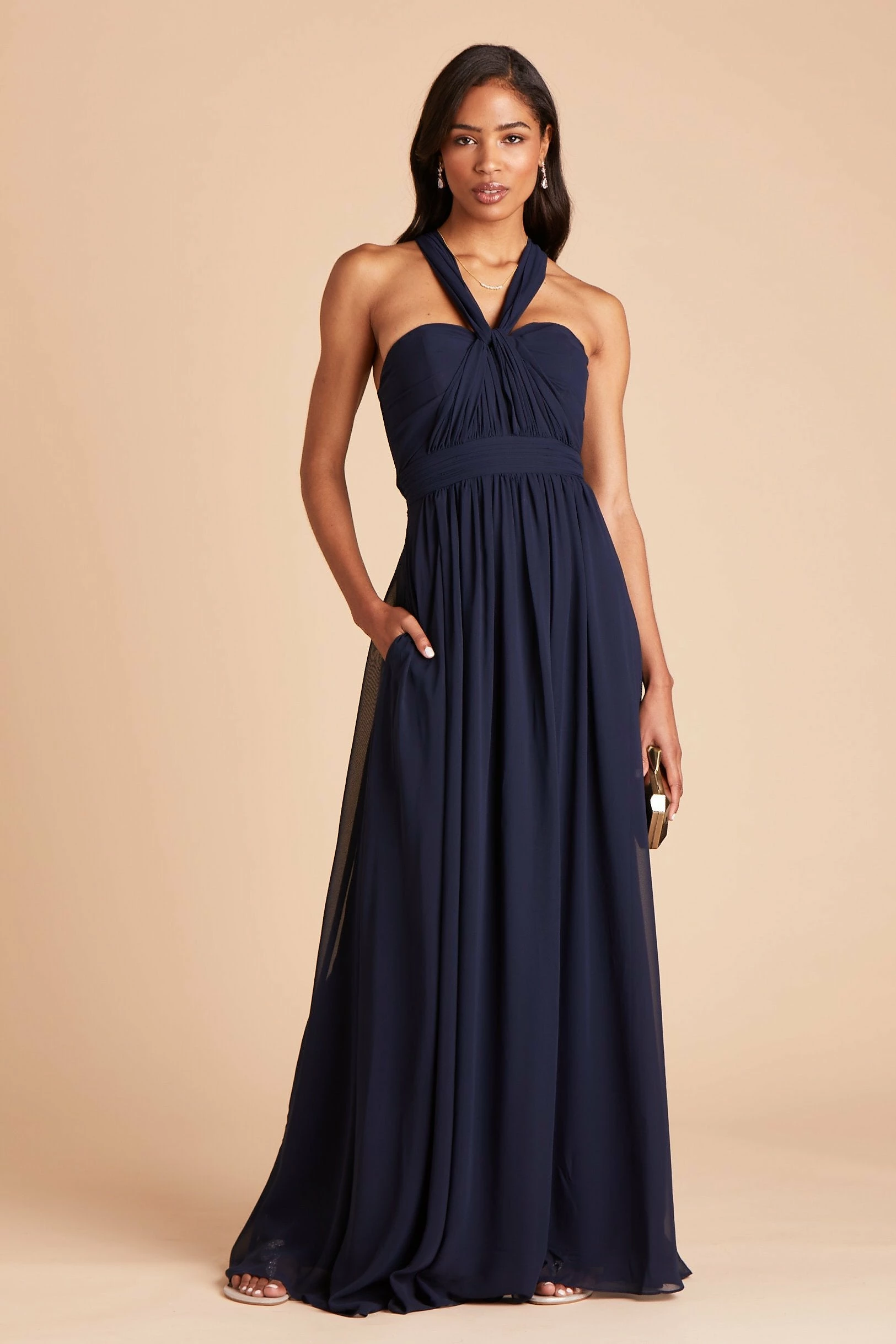 Grace Convertible Dress - Navy 1 Grace Convertible Dress - Navy