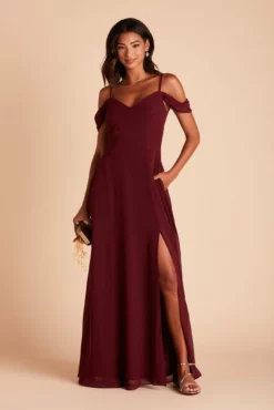 Devin Convertible Dress - Cabernet