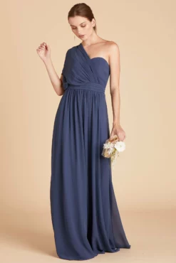 Grace Convertible Dress - Slate Blue -US Skirt Sales 2024 c8f9fe5645eff19c947d3e0675eff720