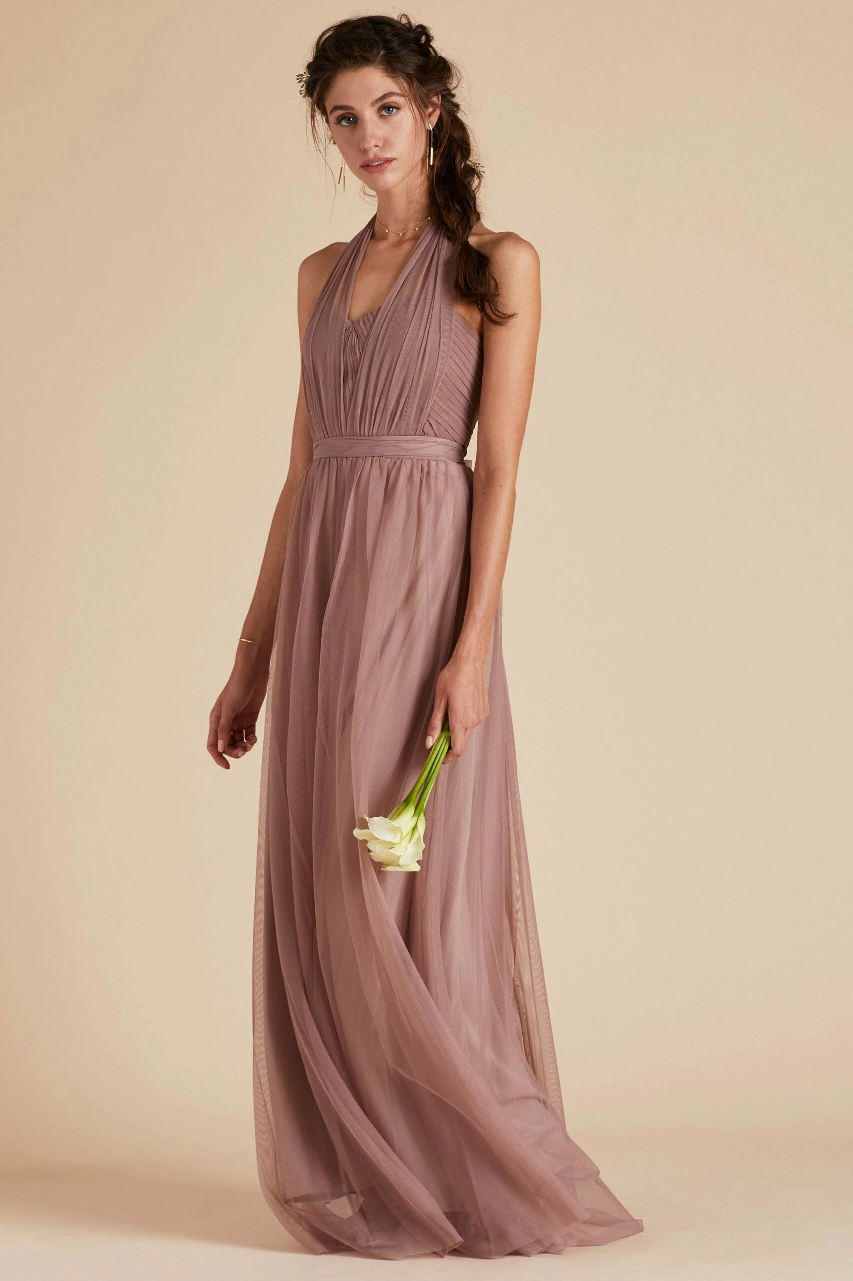 Christina Convertible Dress - Sandy Mauve 6 Christina Convertible Dress - Sandy Mauve - Image 6