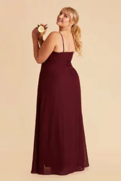 Amy Chiffon Dress - Cabernet 22 Amy Chiffon Dress - Cabernet -US Skirt Sales 2024 cabernet amy plus size bridesmaid dress 05 48b1febf 2146 454d 81c2 06d1c1c01583