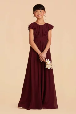 Celine Junior Dress - Cabernet