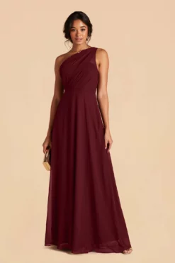 Kira Dress - Cabernet -US Skirt Sales 2024 cabernet convertible bridesmaid dress 02