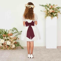 Liz Flower Girl Sash - Cabernet 11 Liz Flower Girl Sash - Cabernet -US Skirt Sales 2024 cabernet liz flower girl sash 02 dd3ab858 dd4a 45cf ae7c b91ebfd1555a