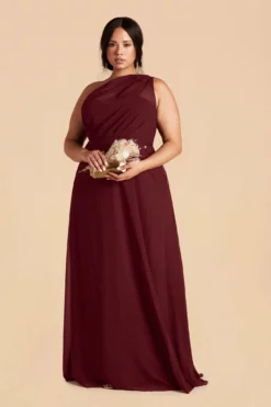 Kira Dress - Cabernet -US Skirt Sales 2024 cabernet plus size convertible bridesmaid dress 01