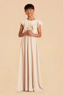Celine Junior Dress - Champagne -US Skirt Sales 2024 champagne celine junior bridesmaid dress 02 b3339999 7510 4f50 bd57 b2411407affe