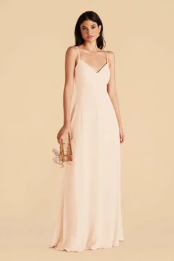 Devin Convertible Dress - Champagne