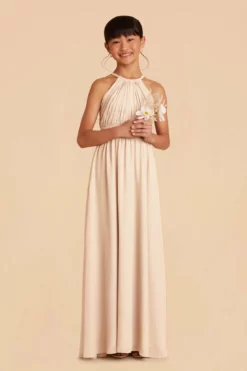 Sienna Junior Dress - Champagne