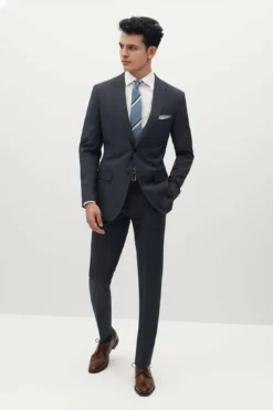 Charcoal Gray Suit By SuitShop
