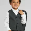 Charcoal Gray Kids Suit By SuitShop