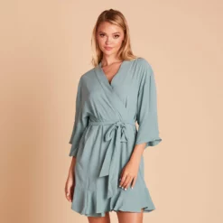 Kenny Ruffle Robe - Sea Glass 18 Kenny Ruffle Robe - Sea Glass -US Skirt Sales 2024 d3ea22d290c79a900403259dc288db69