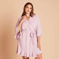 Kenny Ruffle Robe - Lavender -US Skirt Sales 2024 d3f2817710cf74b1937972413cc4fd4e
